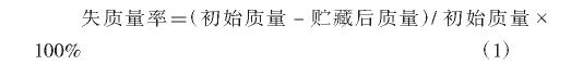 不同貯藏方式對紅香酥梨采后生理及品質(zhì)的影響（一）